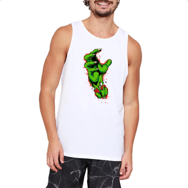 Camiseta Regata Zombie hand - Imagem 2
