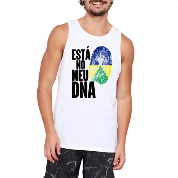 Camiseta Regata Esta no meu DNA Rondonia - Imagem 2
