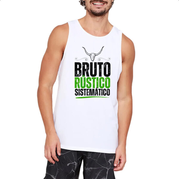 Camiseta Regata Bruto Rustico Sistematico - Imagem 2