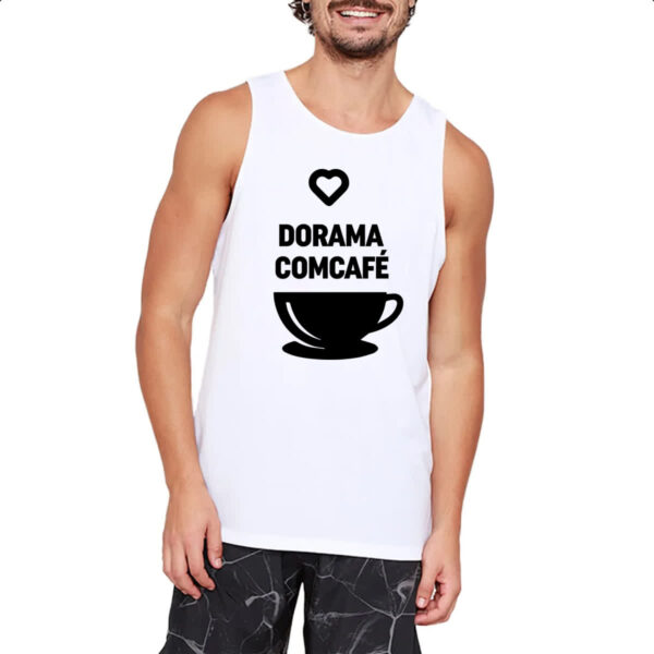 Camiseta Regata Dorama com cafe - Imagem 2