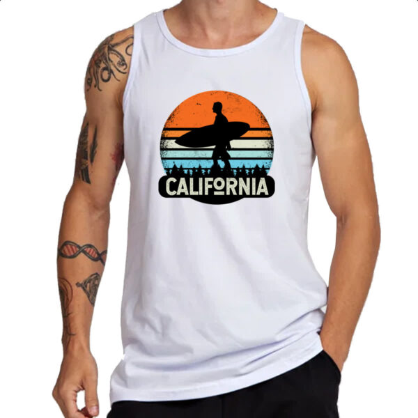 Camiseta Regata Surf California Sunset - Imagem 3