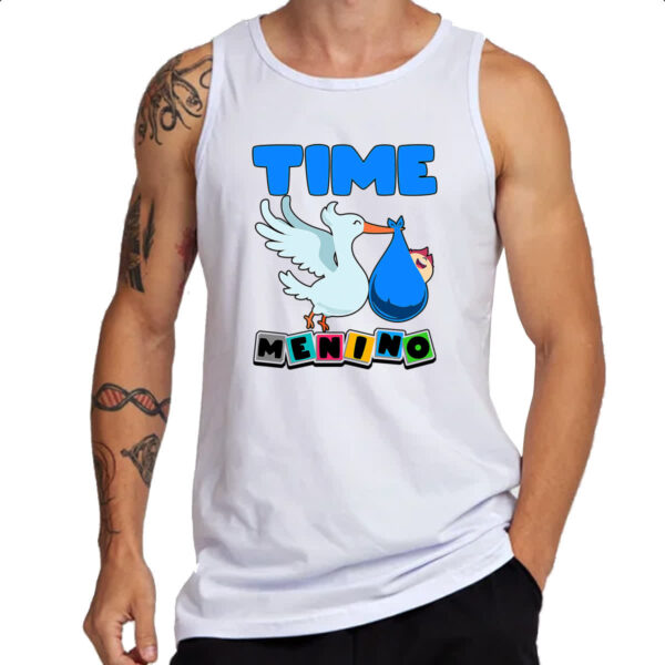 Camiseta Regata Cegonha Time Menino - Imagem 3