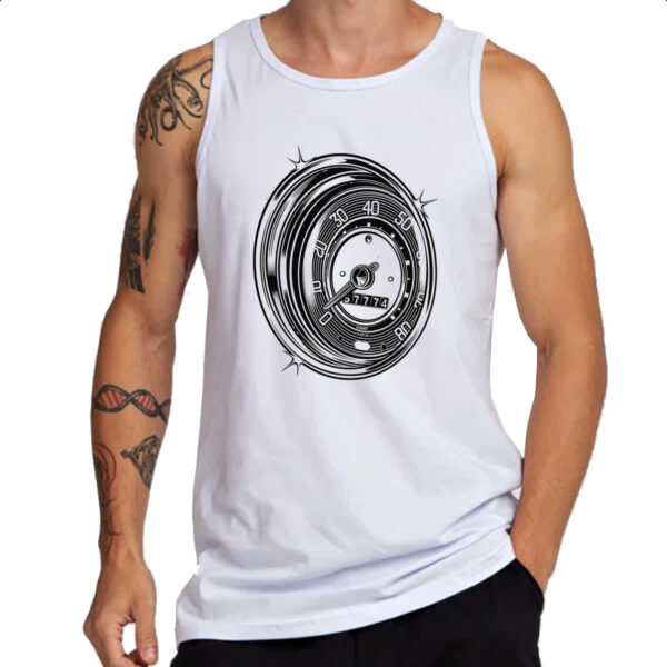 Camiseta Regata Velocimetro Classico VW - Imagem 3