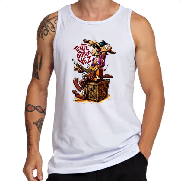 Camiseta Regata Tente outra vez - Coyote - Imagem 3