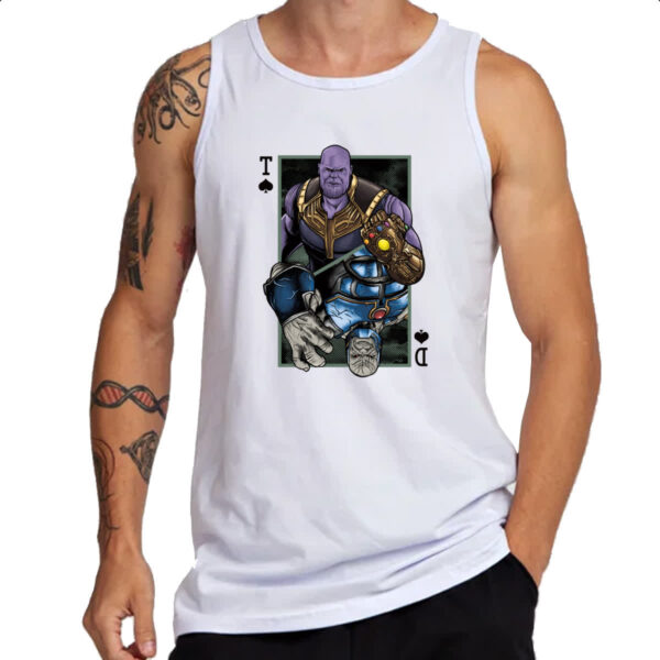 Camiseta Regata Thanos e Darkseid - Imagem 3