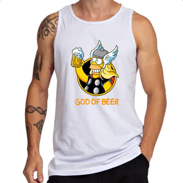 Camiseta Regata Thormmer - God of beer - Imagem 3