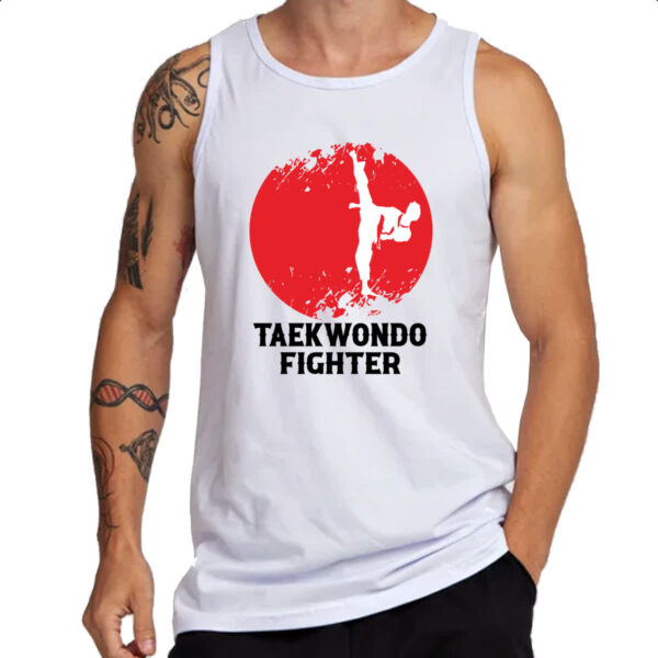 Camiseta Regata Taekwondo Fighter - Imagem 3
