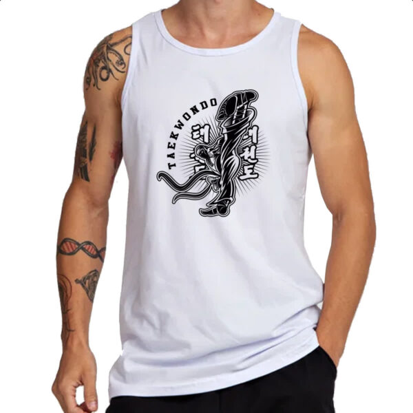 Camiseta Regata Taekwondo Kick - Imagem 3