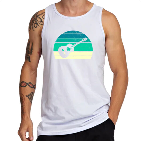 Camiseta Regata Violao Sunset Art - Imagem 3