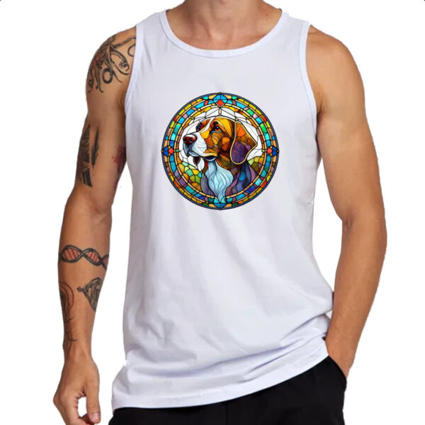 Camiseta Regata Vitral Cachorro - Imagem 3