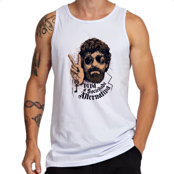 Camiseta Regata Viva sociedade alternativa - Imagem 3