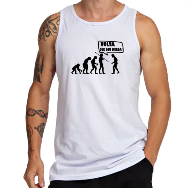 Camiseta Regata Volta que deu merda - Imagem 3