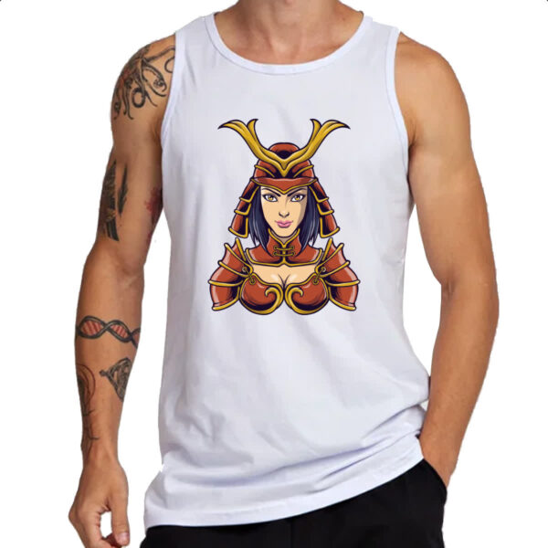 Camiseta Regata Samurai Girl - Imagem 3