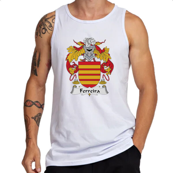 Camiseta Regata Brasao Familia Ferreira - Imagem 3