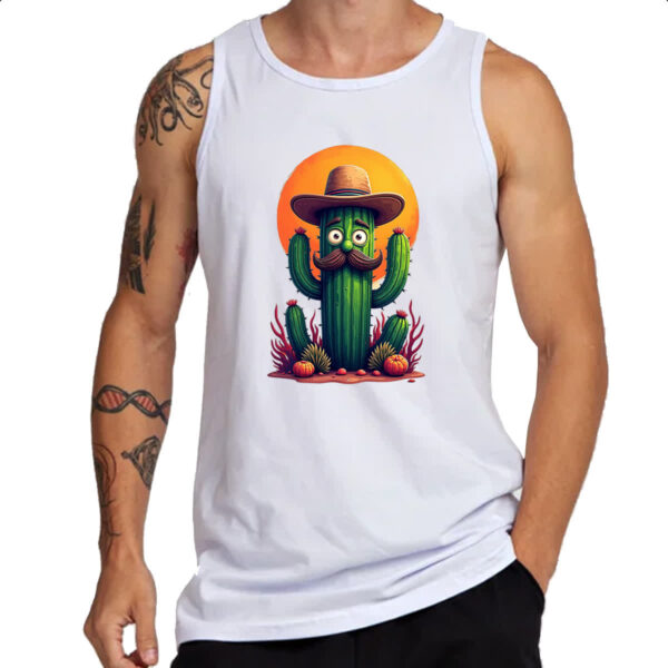 Camiseta Regata Cactus Muchachi - Imagem 3