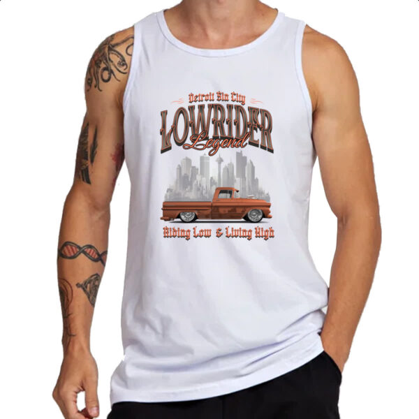Camiseta Regata Detroit Sin City Lowrider - Imagem 3