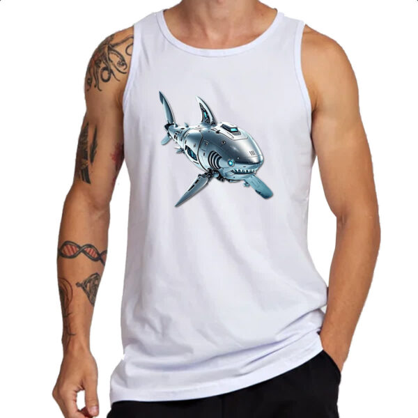 Camiseta Regata Megalodon robo - Imagem 3