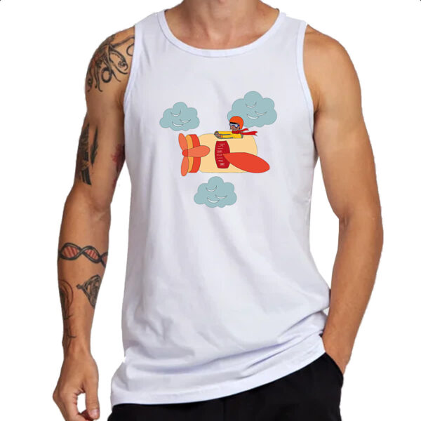 Camiseta Regata Viajando na maionese - Imagem 3