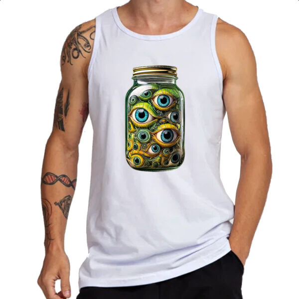 Camiseta Regata Olhos em conserva - Imagem 3