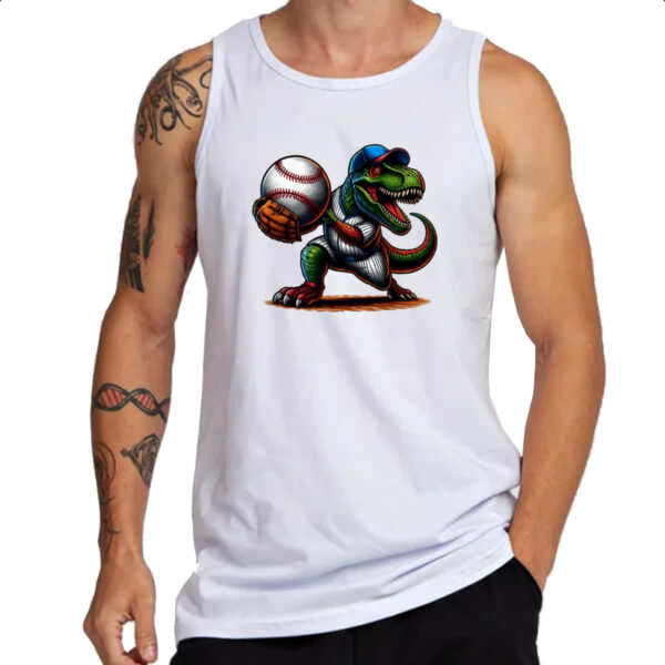 Camiseta Regata T-Rex baseball - Imagem 3