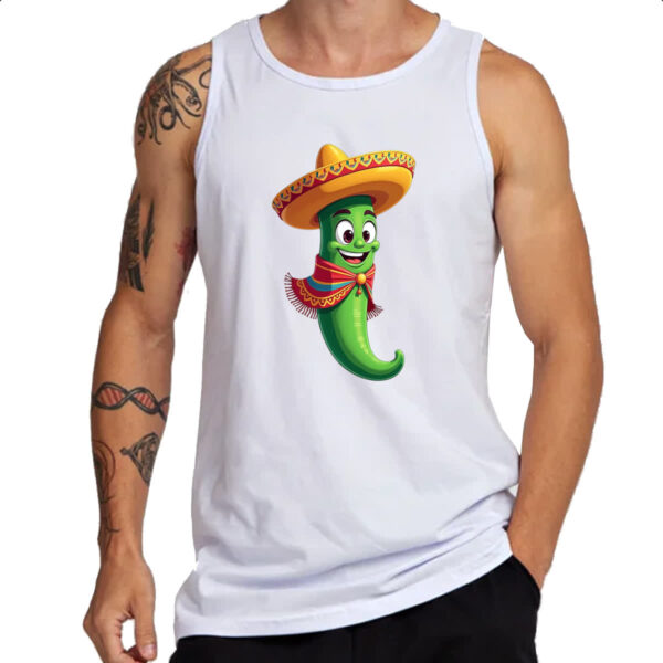 Camiseta Regata Pimenta mexicana - Imagem 3