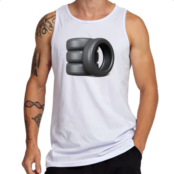 Camiseta Regata Pneus radiais - Imagem 3