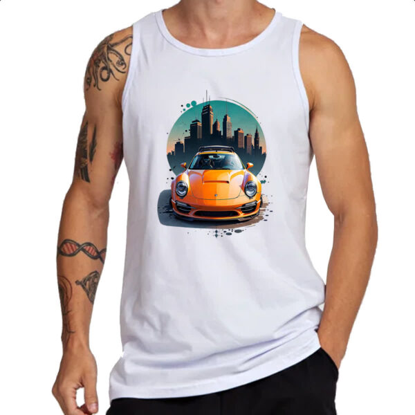 Camiseta Regata Porche sunset city - Imagem 3