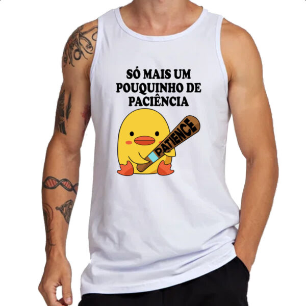 Camiseta Regata Psicopato paciencia - Imagem 3