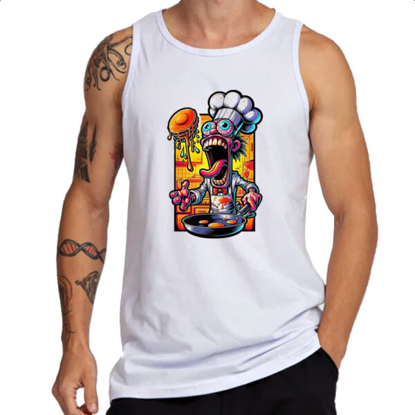 Camiseta Regata Cozinheiro doido - Imagem 3