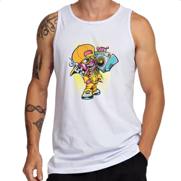Camiseta Regata Zombie sound - Imagem 3
