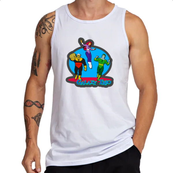 Camiseta Regata Nostalgia Galaxy Trio - Imagem 3