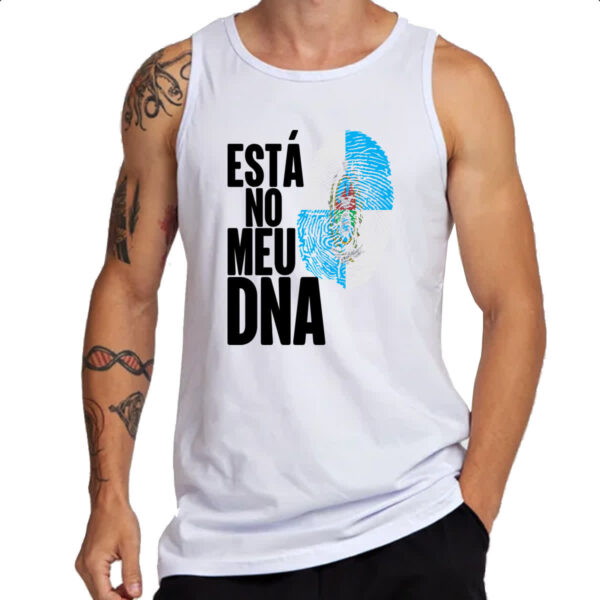 Camiseta Regata Esta no meu DNA Rio de Janeiro - Imagem 3