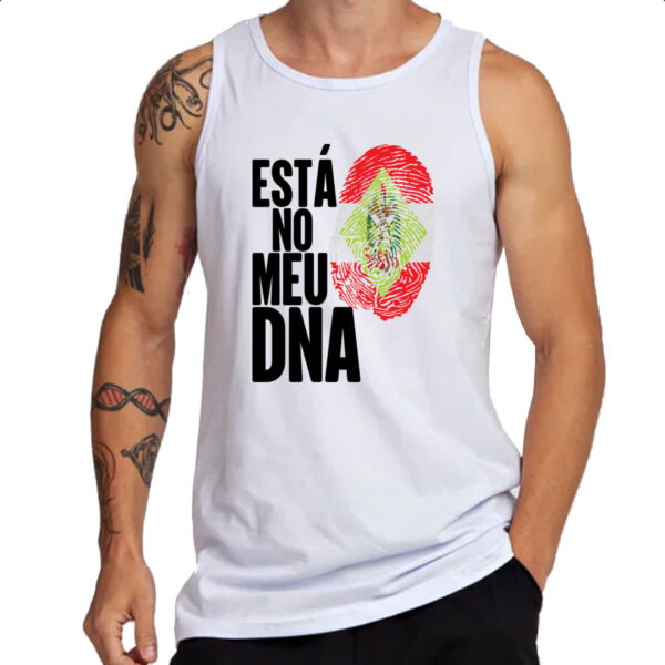 Camiseta Regata Esta no meu DNA Santa Catarina - Imagem 3
