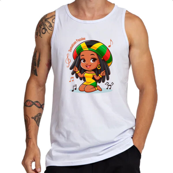 Camiseta Regata Jamaixa Paixao Reggae - Imagem 3