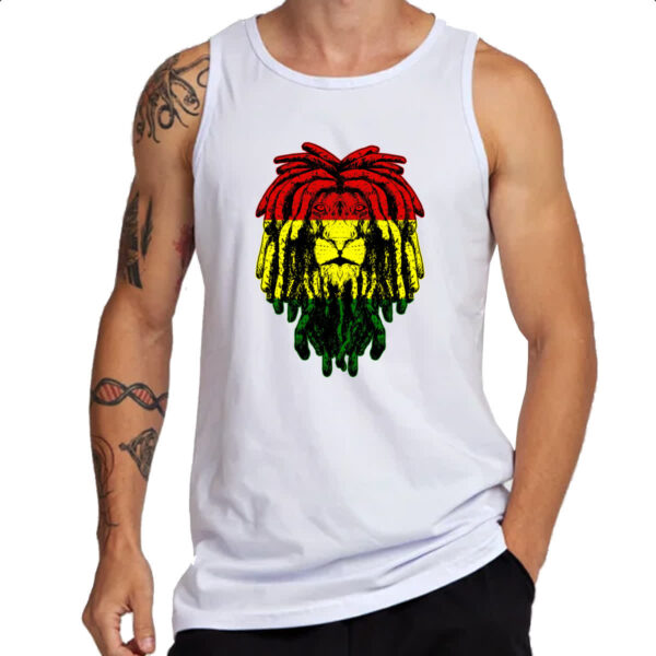 Camiseta Regata Leao Rastafari - Imagem 3