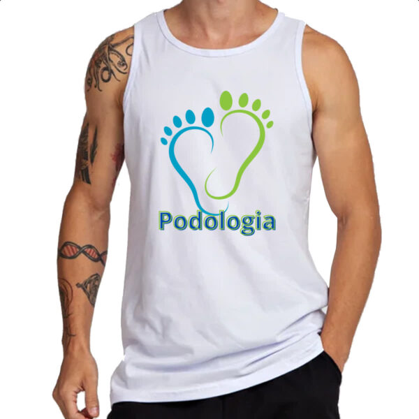 Camiseta Regata Podologia - Imagem 3