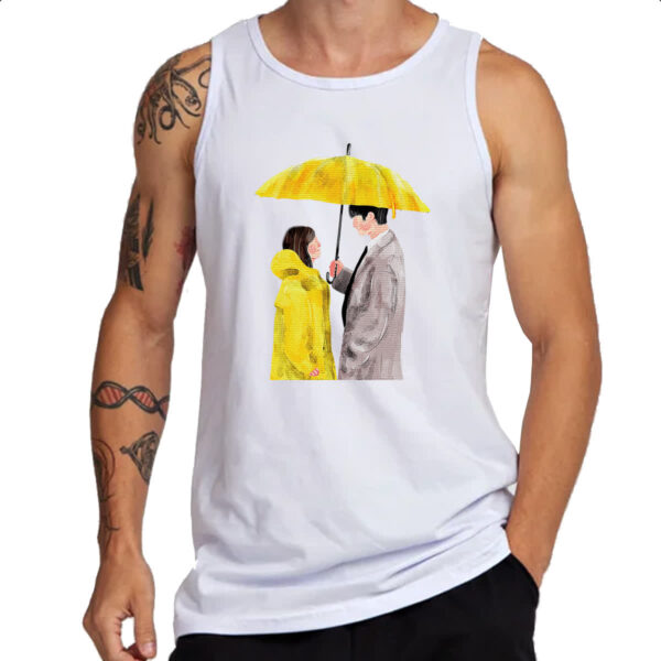 Camiseta Regata Casal Dorama Guarda Chuva - Imagem 3