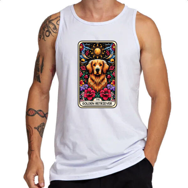 Camiseta Regata Taro cachorro Golden Retriever - Imagem 3