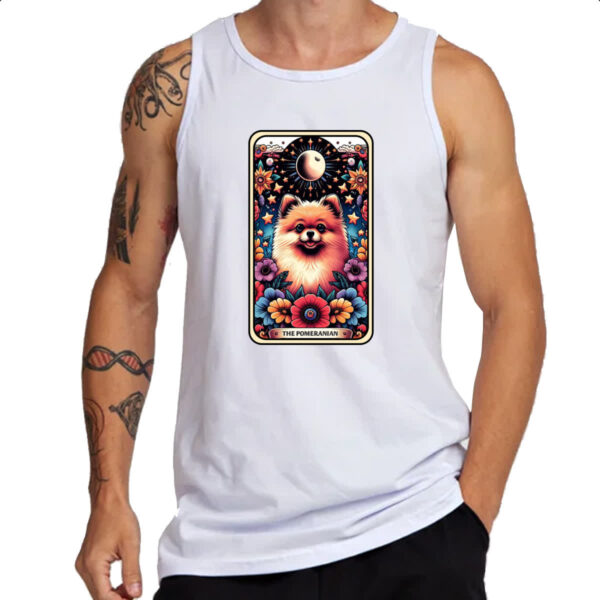 Camiseta Regata Taro cachorro Spitz-alemao - Imagem 3