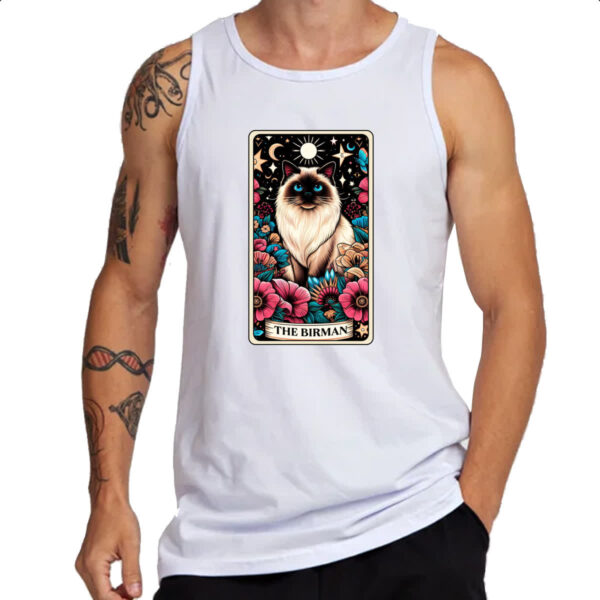 Camiseta Regata Taro gato Birmanes - Imagem 3