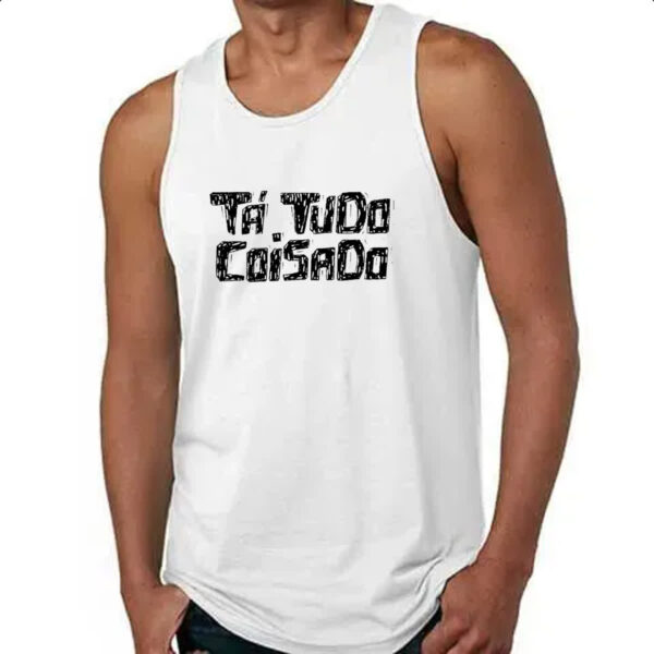 Camiseta Regata Ta tudo coisado - Imagem 4