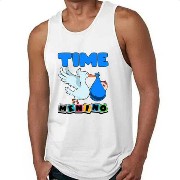 Camiseta Regata Cegonha Time Menino - Imagem 4