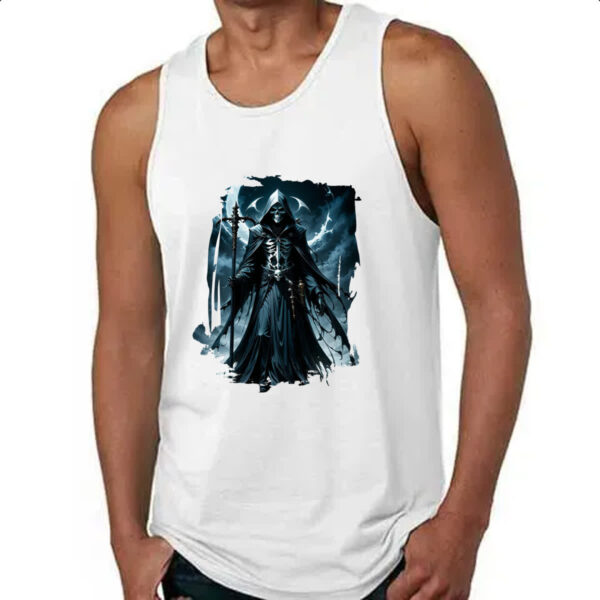 Camiseta Regata Grim Reaper Lua Minguante - Imagem 4