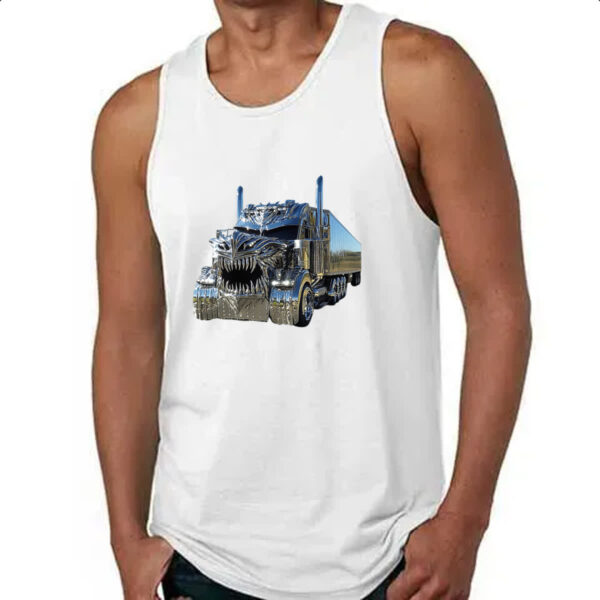 Camiseta Regata Caminhao monstro - Imagem 4