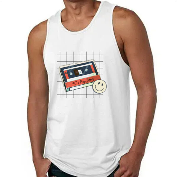 Camiseta Regata Fita K7 90 Pop Song - Imagem 4