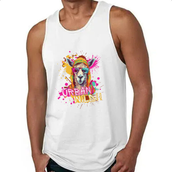 Camiseta Regata Kanguru Urban Wild Watercolor - Imagem 4
