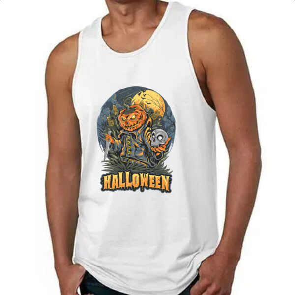 Camiseta Regata Halloween JackPot Milharal Faca - Imagem 4