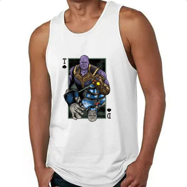 Camiseta Regata Thanos e Darkseid - Imagem 4