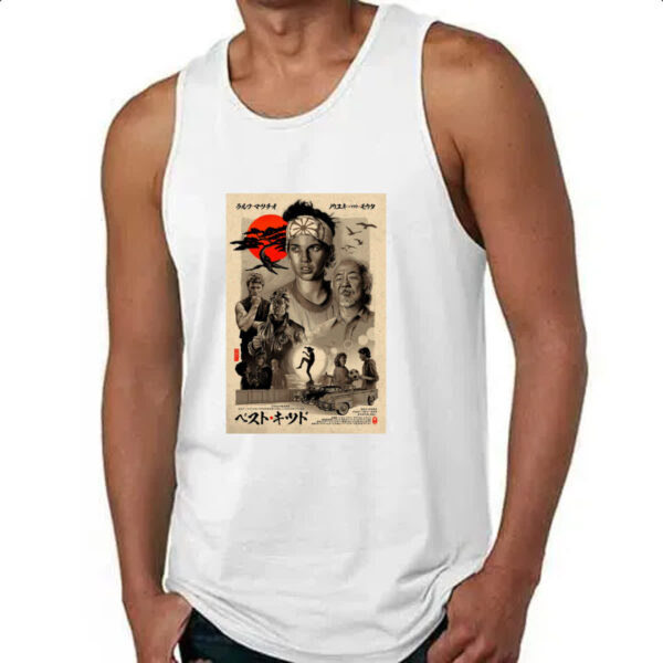 Camiseta Regata The Karate Kid Poster Japao - Imagem 4