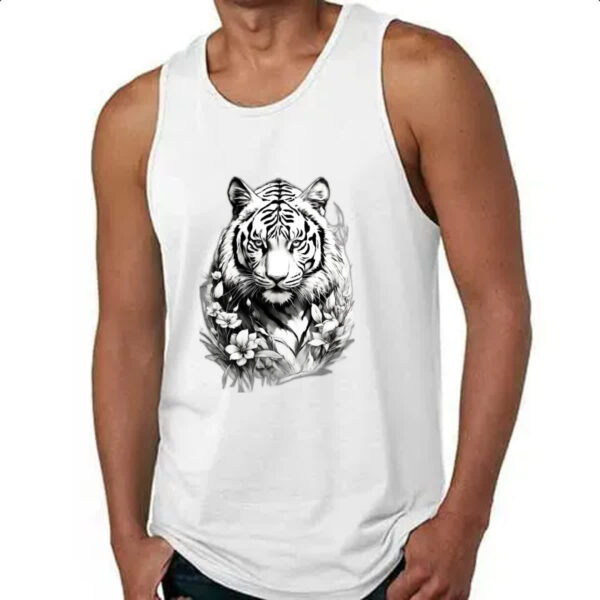 Camiseta Regata Tigre albino - Imagem 4
